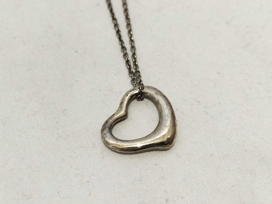 Tiffany & Co. Open Heart Necklace 6.2g