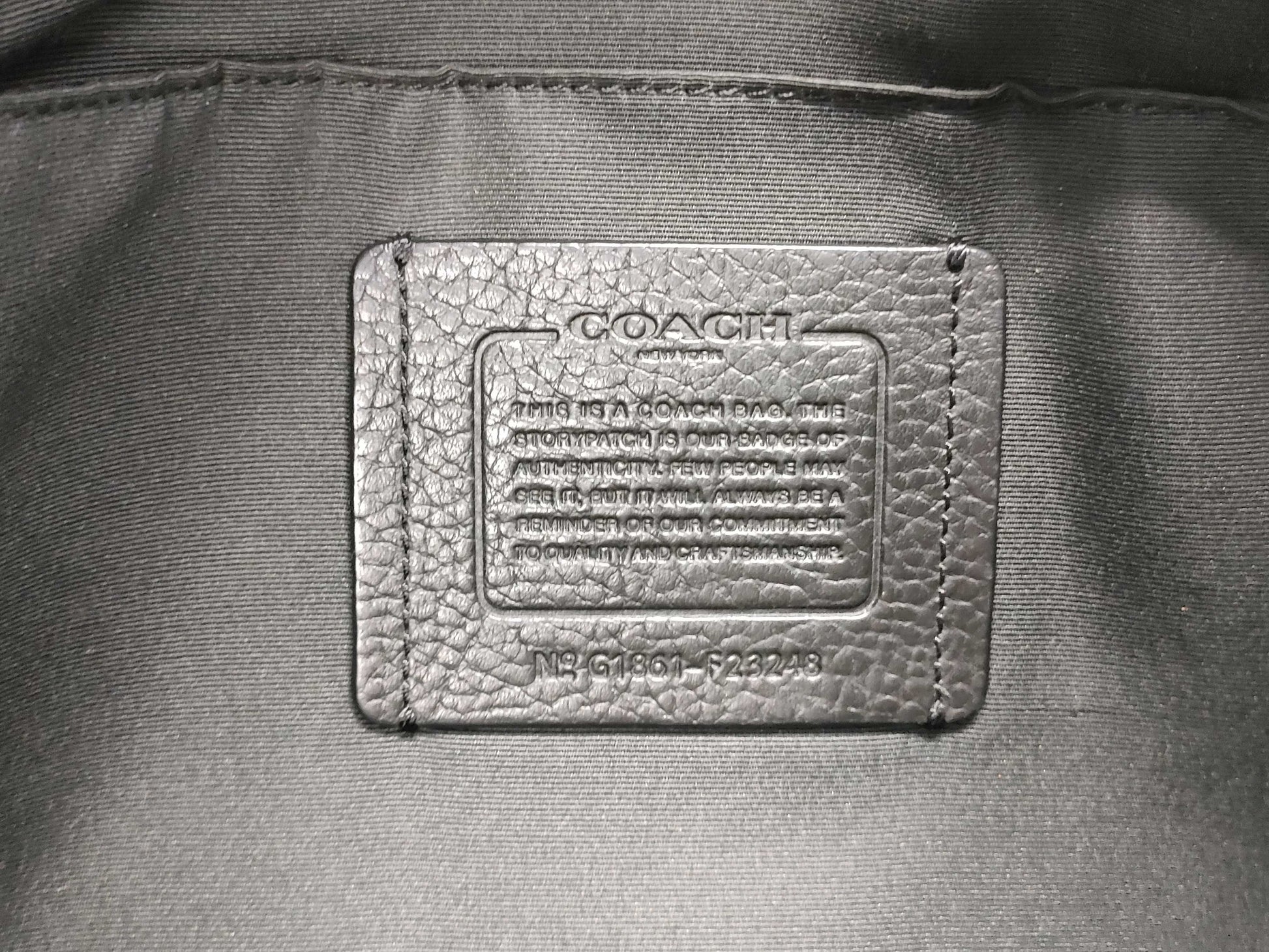 COACH F23248 Business Bag Tote Bag