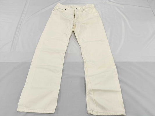 LOUIS VUITTON White Denim Pants