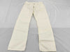 LOUIS VUITTON White Denim Pants