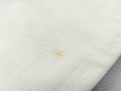 LOUIS VUITTON White Denim Pants