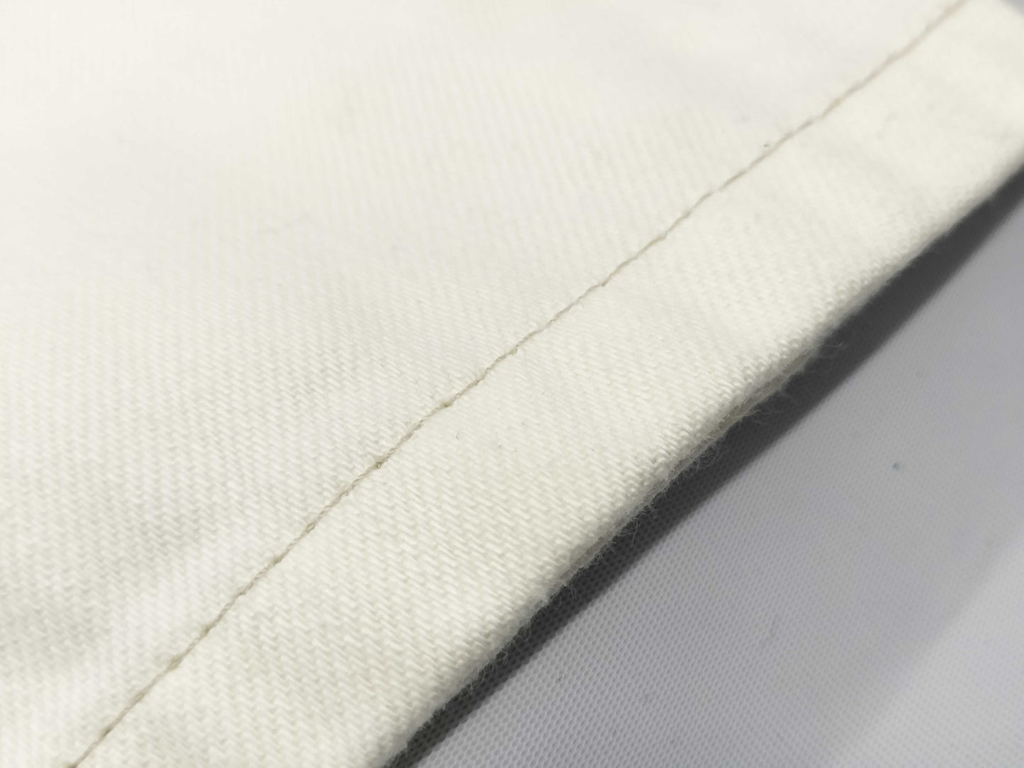 LOUIS VUITTON White Denim Pants