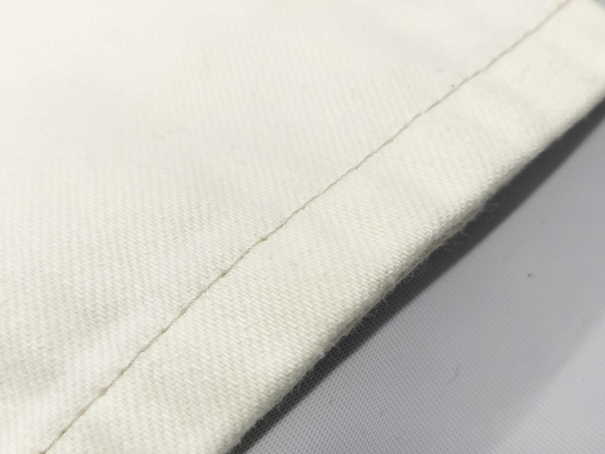 LOUIS VUITTON White Denim Pants