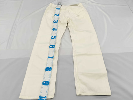 LOUIS VUITTON White Denim Pants