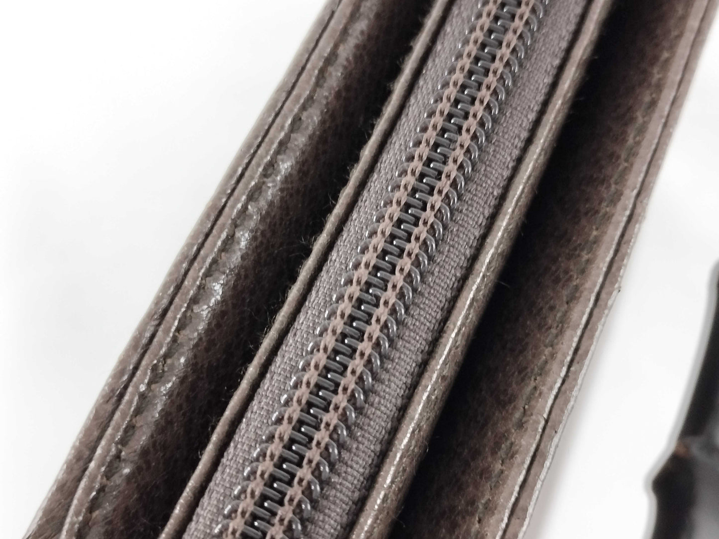 GUCCI Bamboo 5050 Brown Handbag