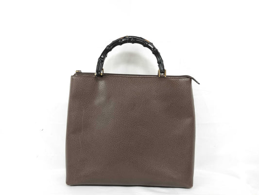 GUCCI Bamboo 5050 Brown Handbag