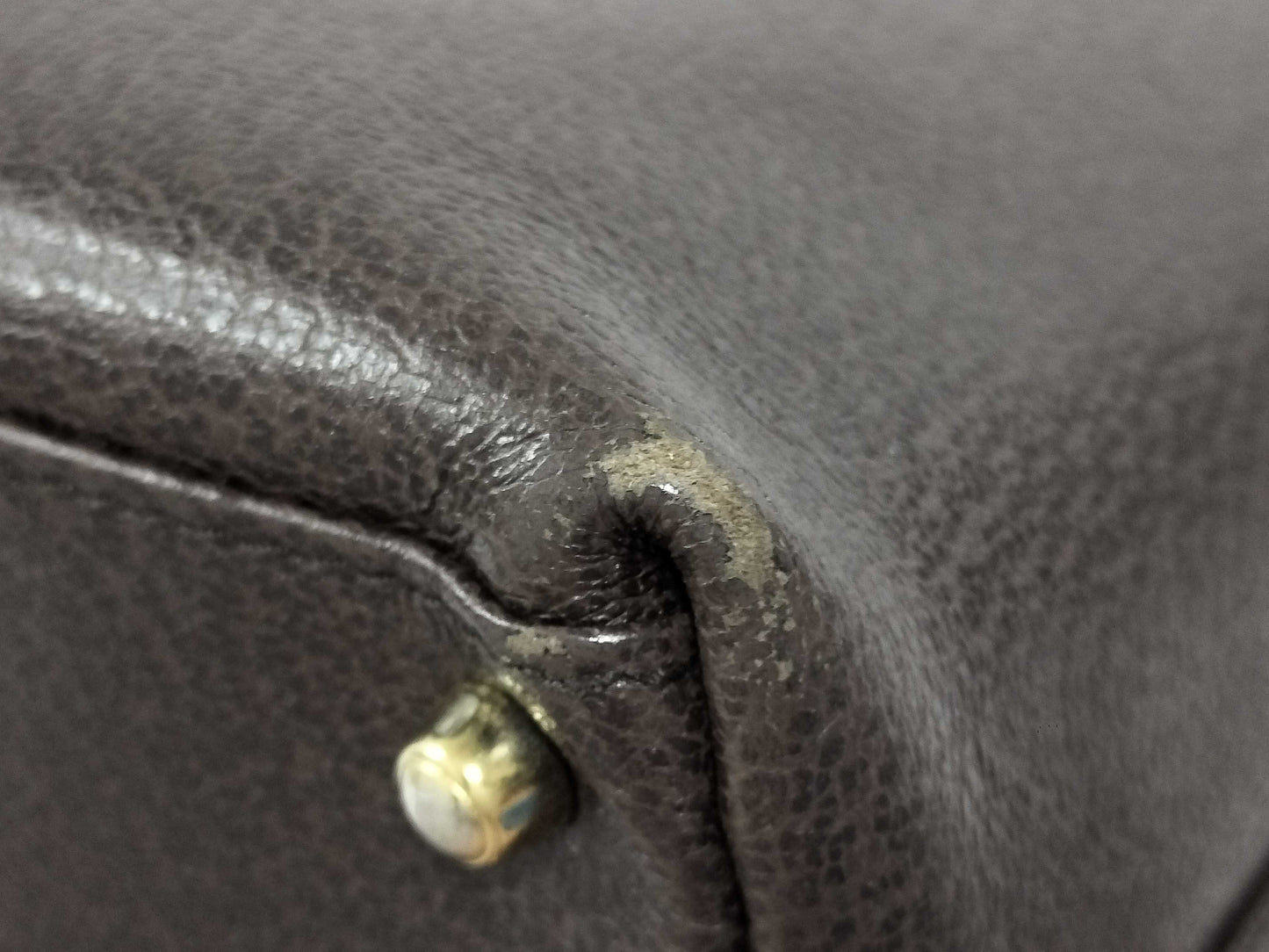 GUCCI Bamboo 5050 Brown Handbag
