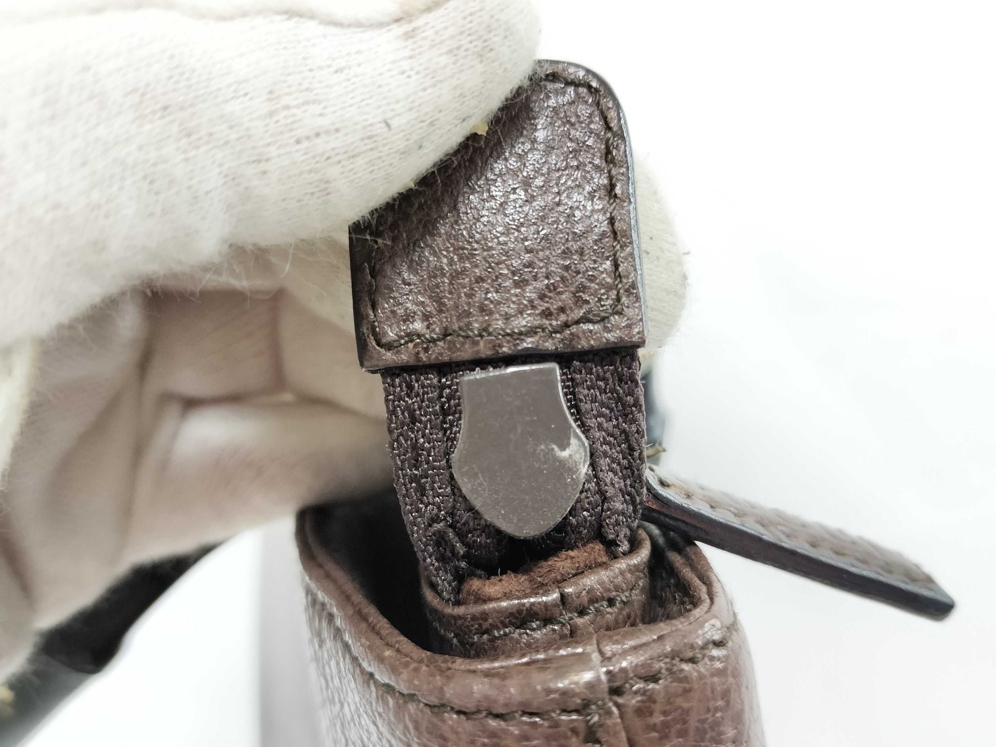 GUCCI Bamboo 5050 Brown Handbag