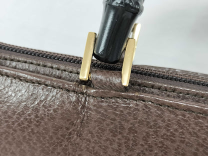 GUCCI Bamboo 5050 Brown Handbag