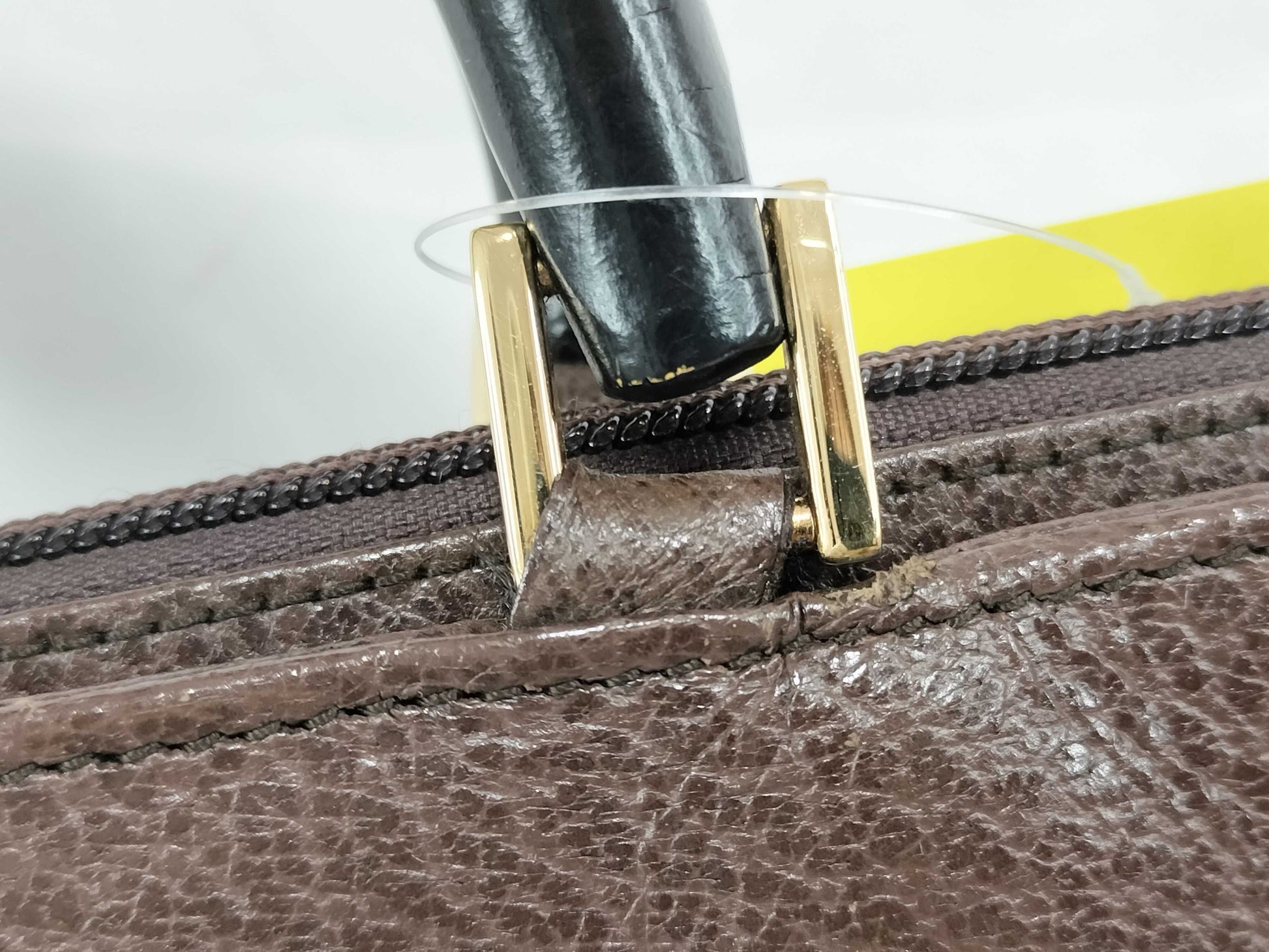 GUCCI Bamboo 5050 Brown Handbag