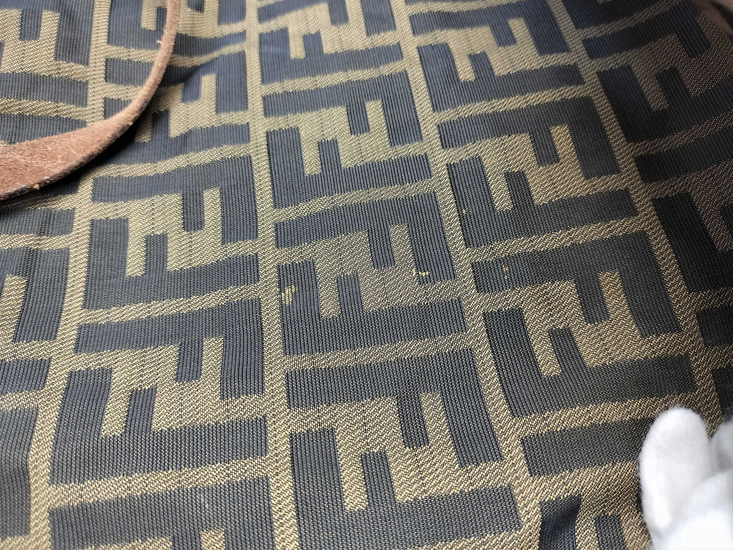 FENDI Zucca pattern nylon tote bag