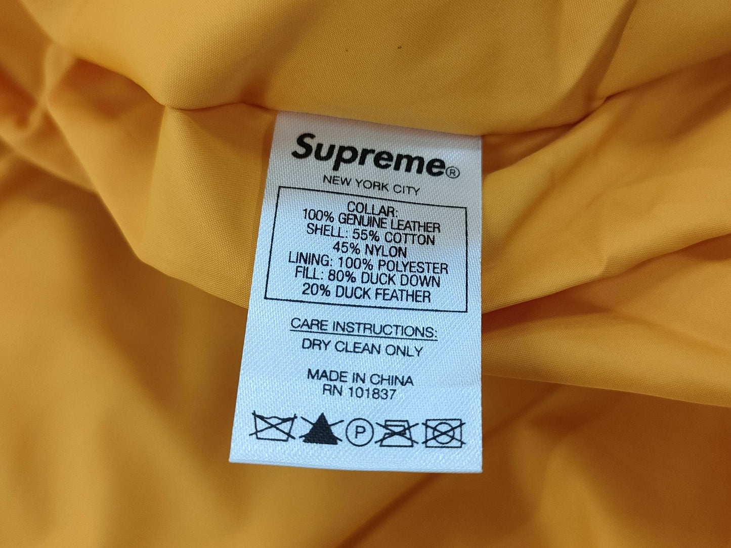 Supreme Down Jacket Jacket