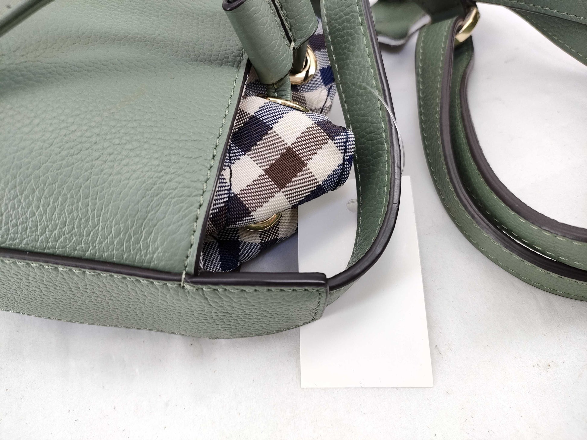 Aquascutum Check Shoulder Bag