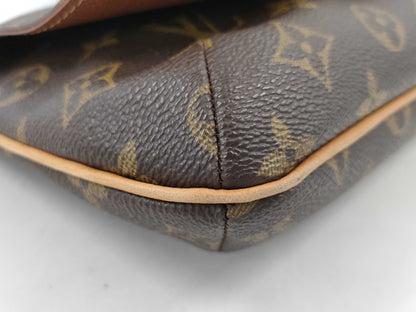 LOUIS VUITTON Monogram M51388 Musette Tango Shoulder Bag
