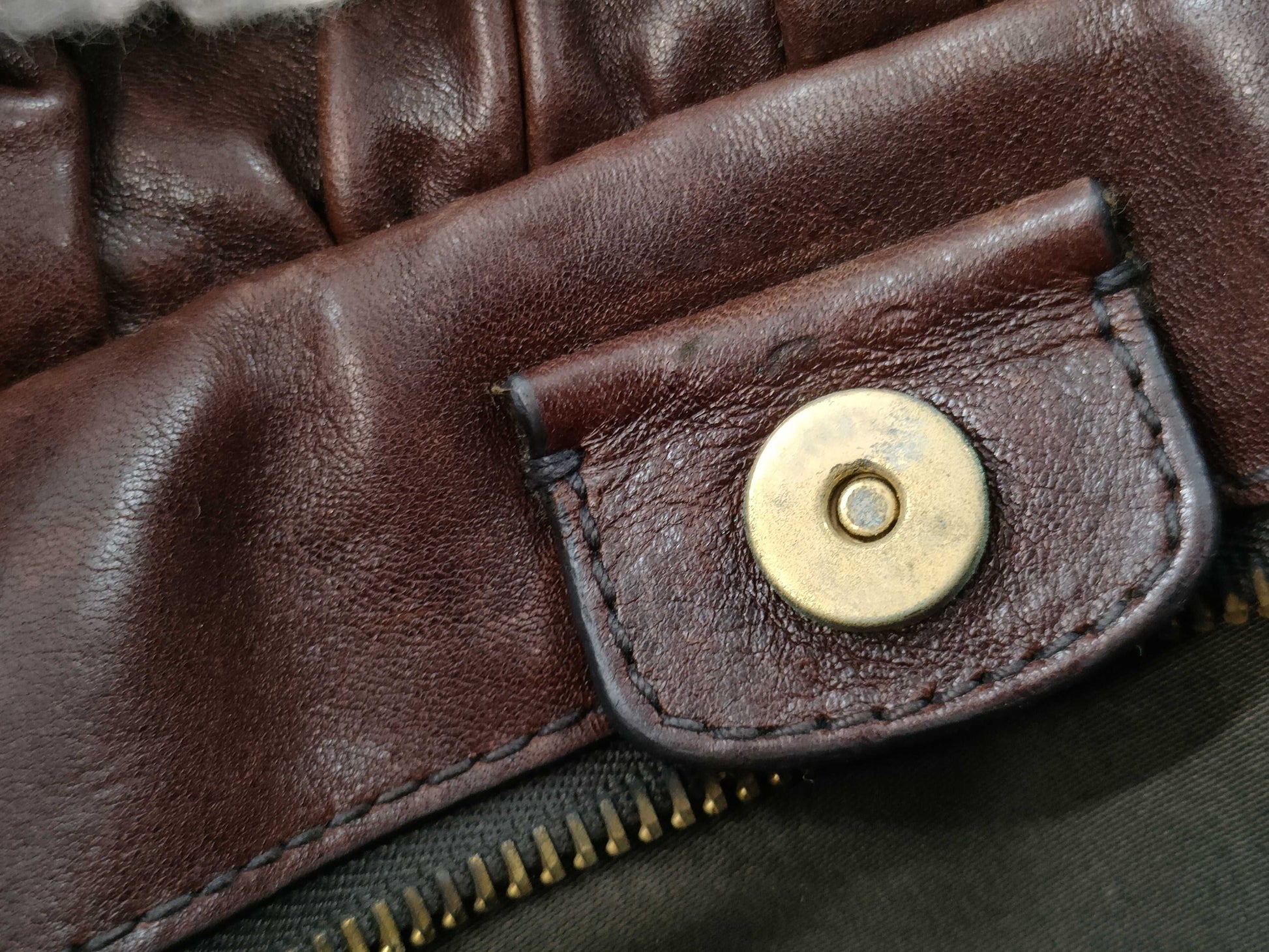 Miu Miu Leather 2-Way Handbag