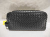 BOTTEGA VENETA Intrecciato Clutch Bag, Second Bag, Handbag, Black