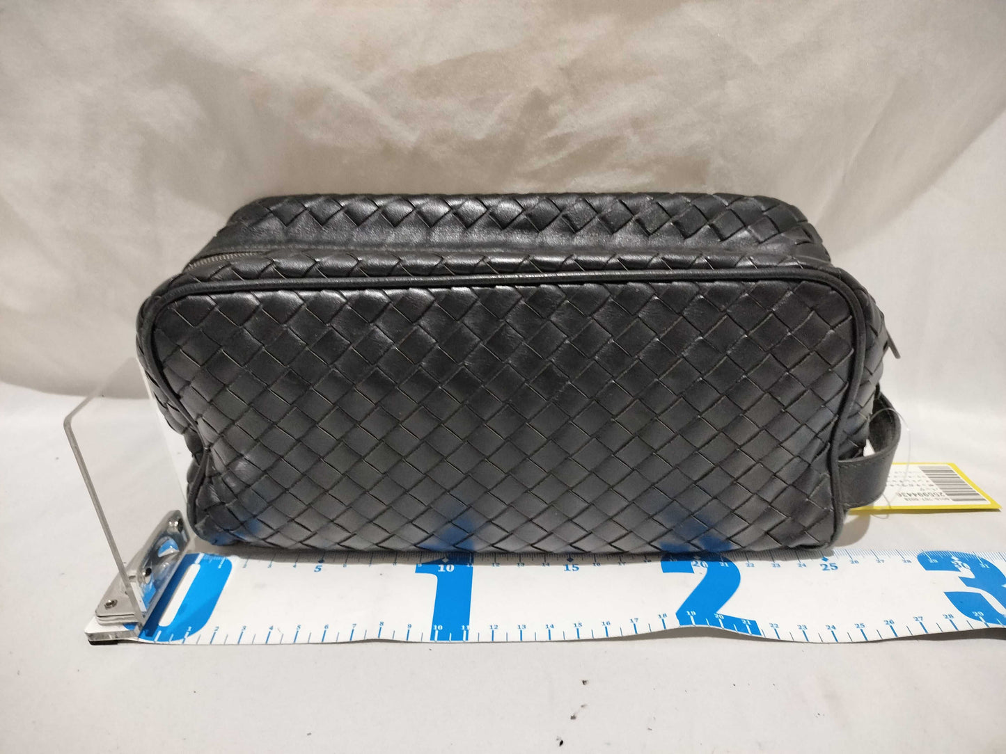 BOTTEGA VENETA Intrecciato Clutch Bag, Second Bag, Handbag, Black