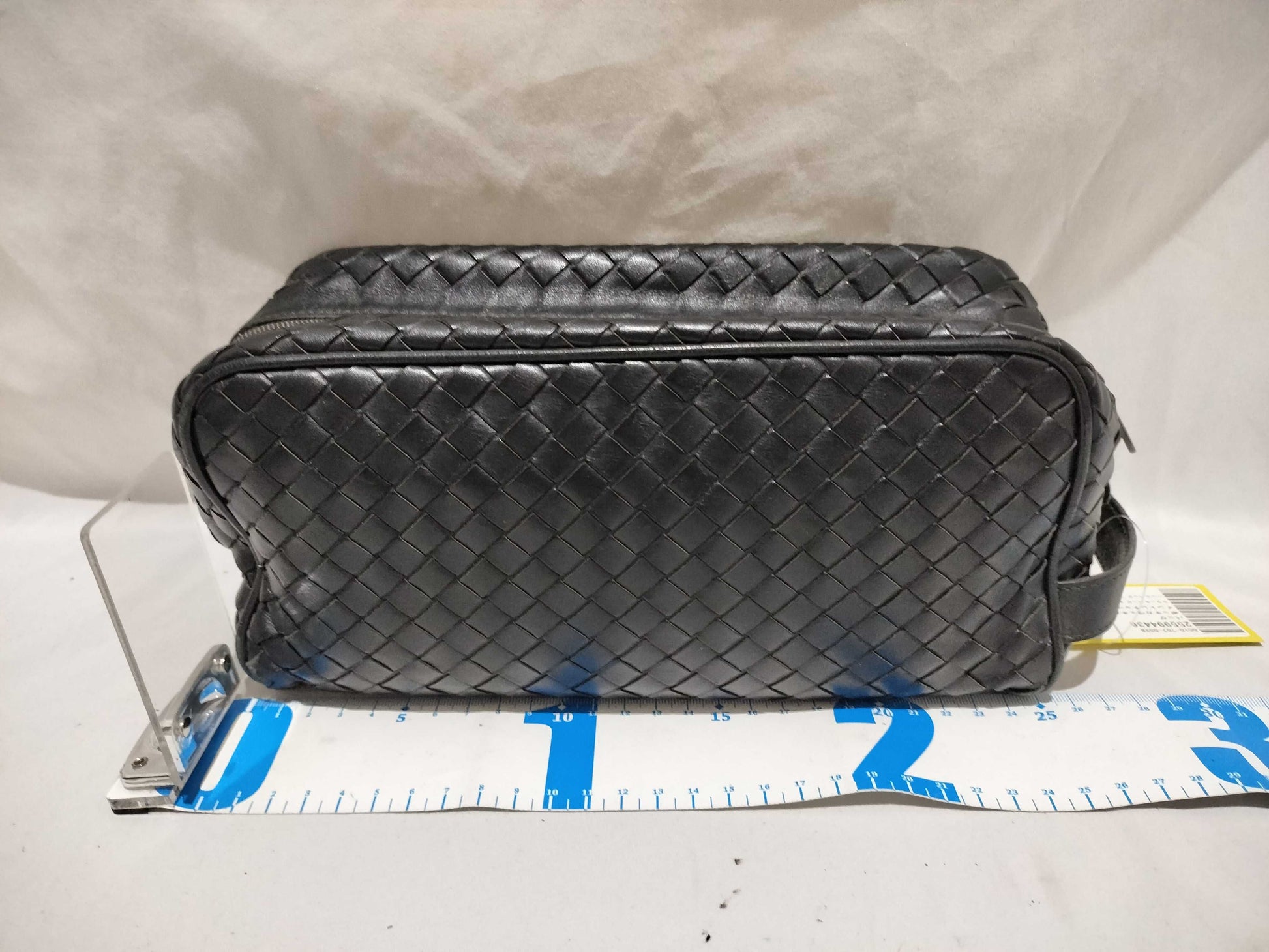 BOTTEGA VENETA Intrecciato Clutch Bag, Second Bag, Handbag, Black