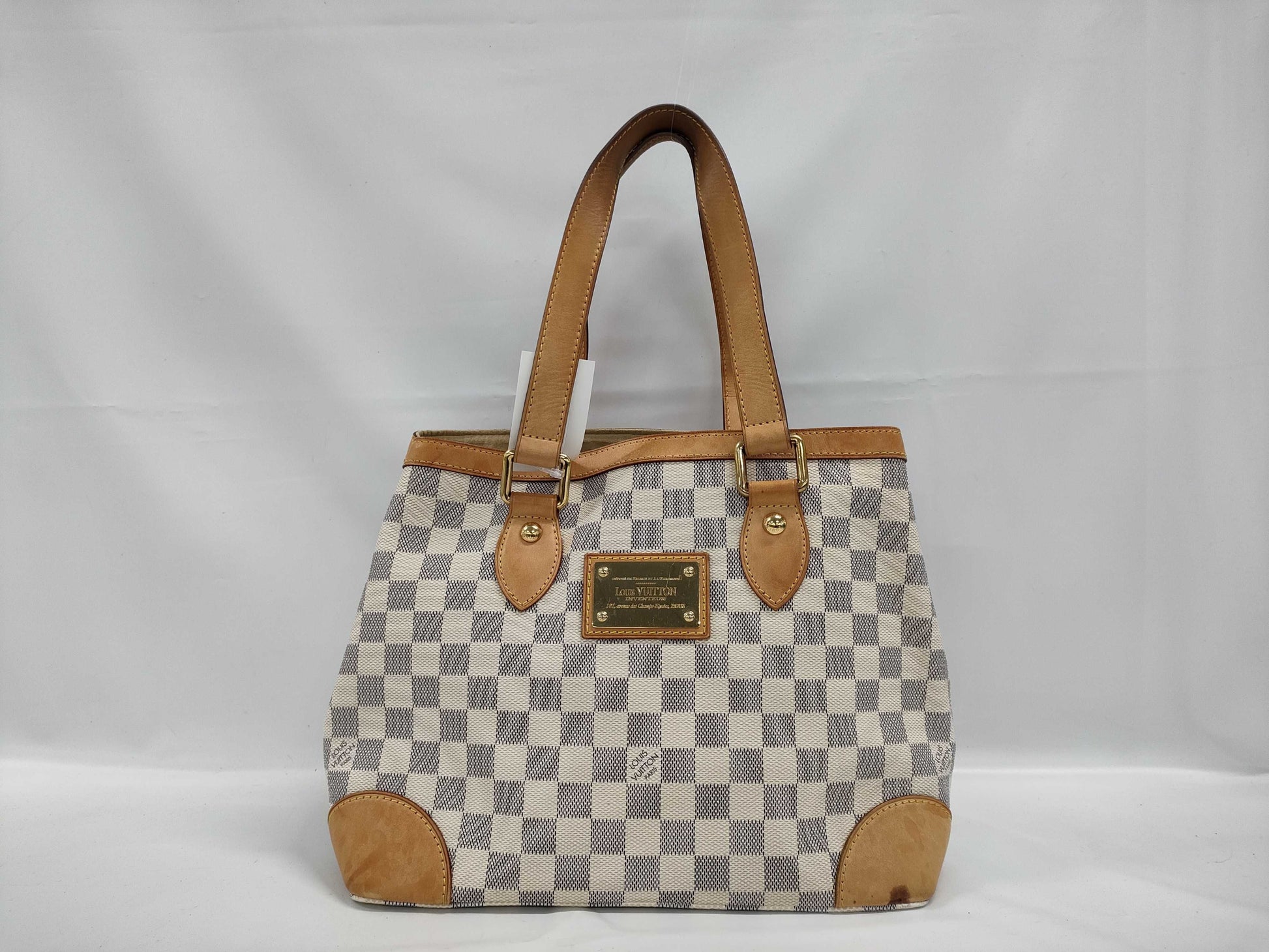 LOUIS VUITTON Damier Azur N51207 Hampstead PM Handbag