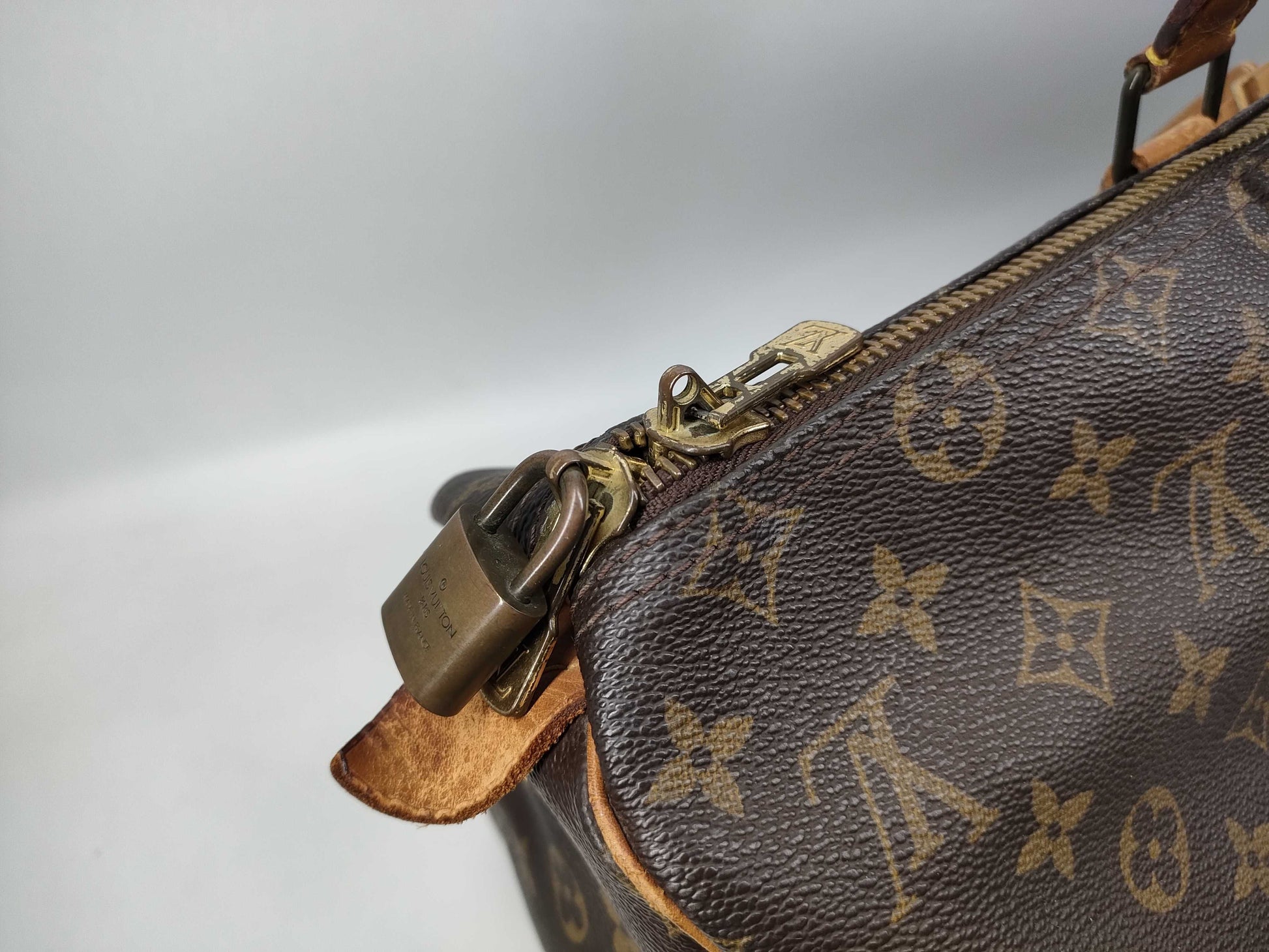 LOUIS VUITTON Monogram M41428 Keepall 45 Boston Bag
