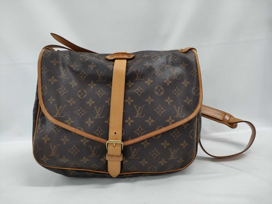 LOUIS VUITTON Monogram Saumur Shoulder Bag