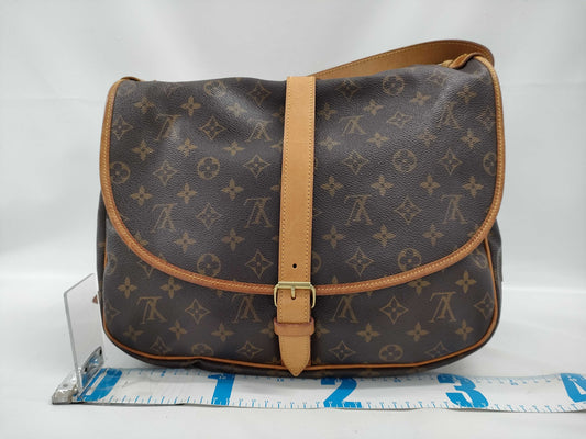 LOUIS VUITTON Monogram Saumur Shoulder Bag