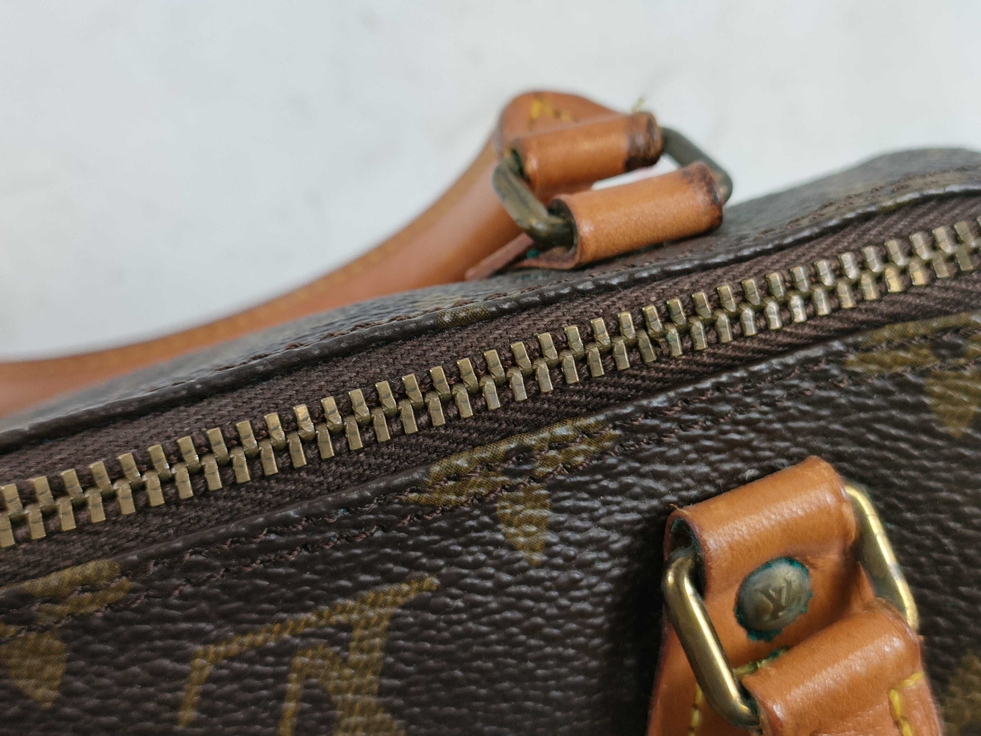 LOUIS VUITTON RFID Unverifiable, Serial Unverifiable Monogram Mini Speedy Pouch