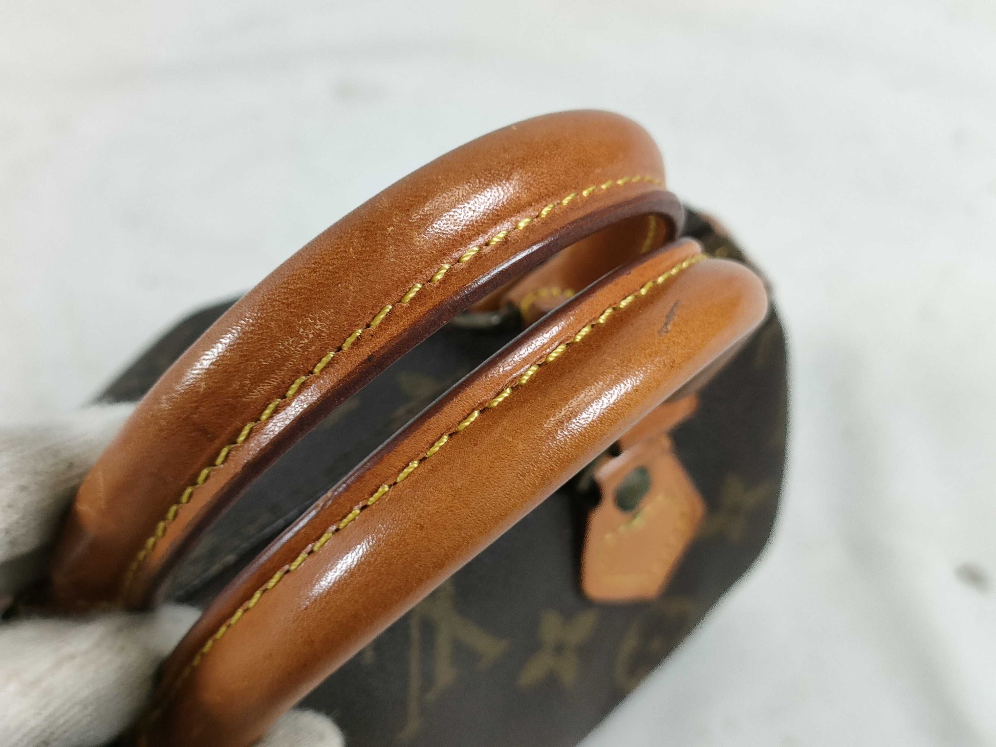 LOUIS VUITTON RFID Unverifiable, Serial Unverifiable Monogram Mini Speedy Pouch