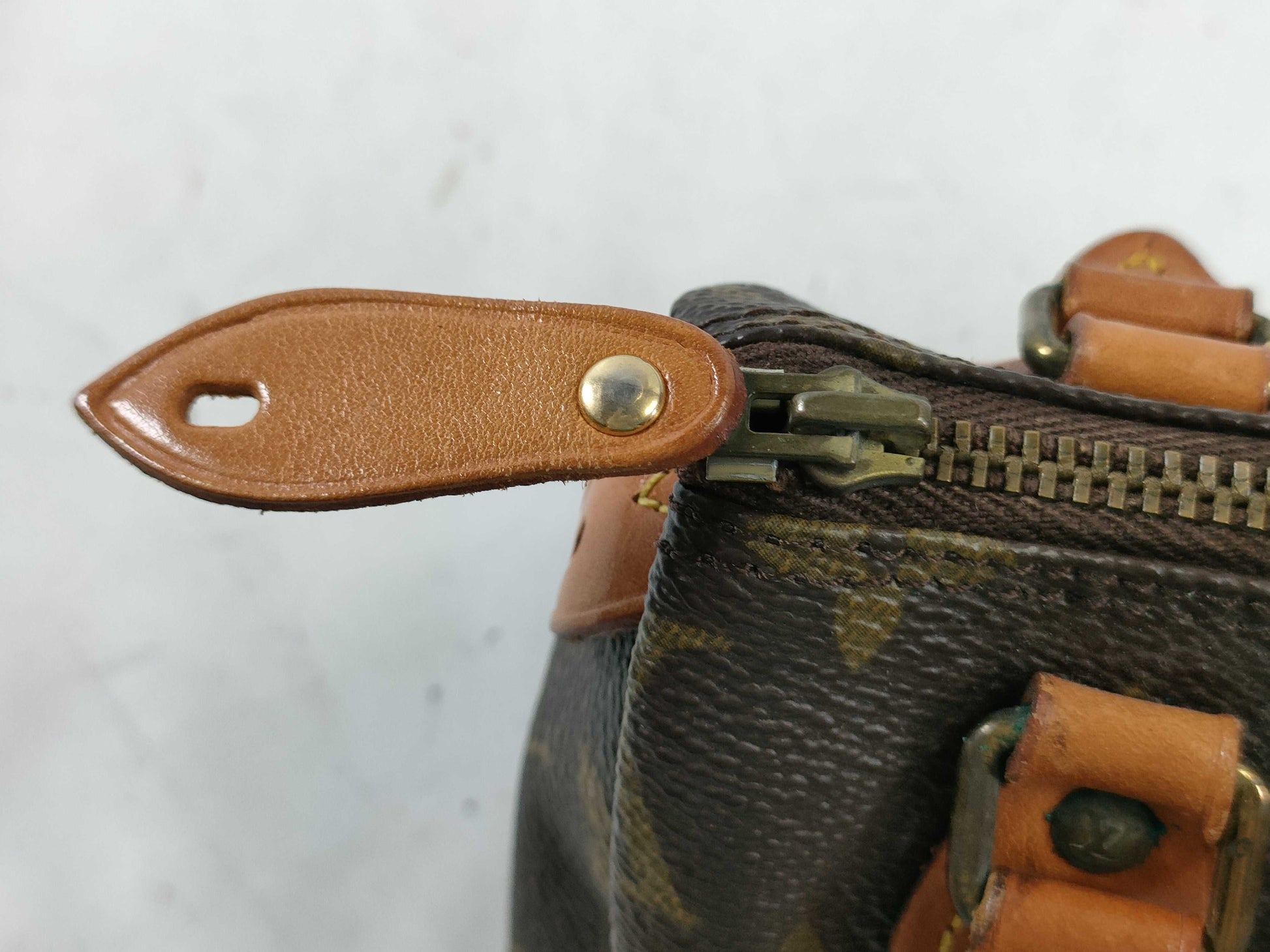 LOUIS VUITTON RFID Unverifiable, Serial Unverifiable Monogram Mini Speedy Pouch