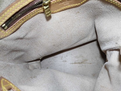 LOUIS VUITTON Monogram M42238 Petit Bucket/Tote Bag with Pouch