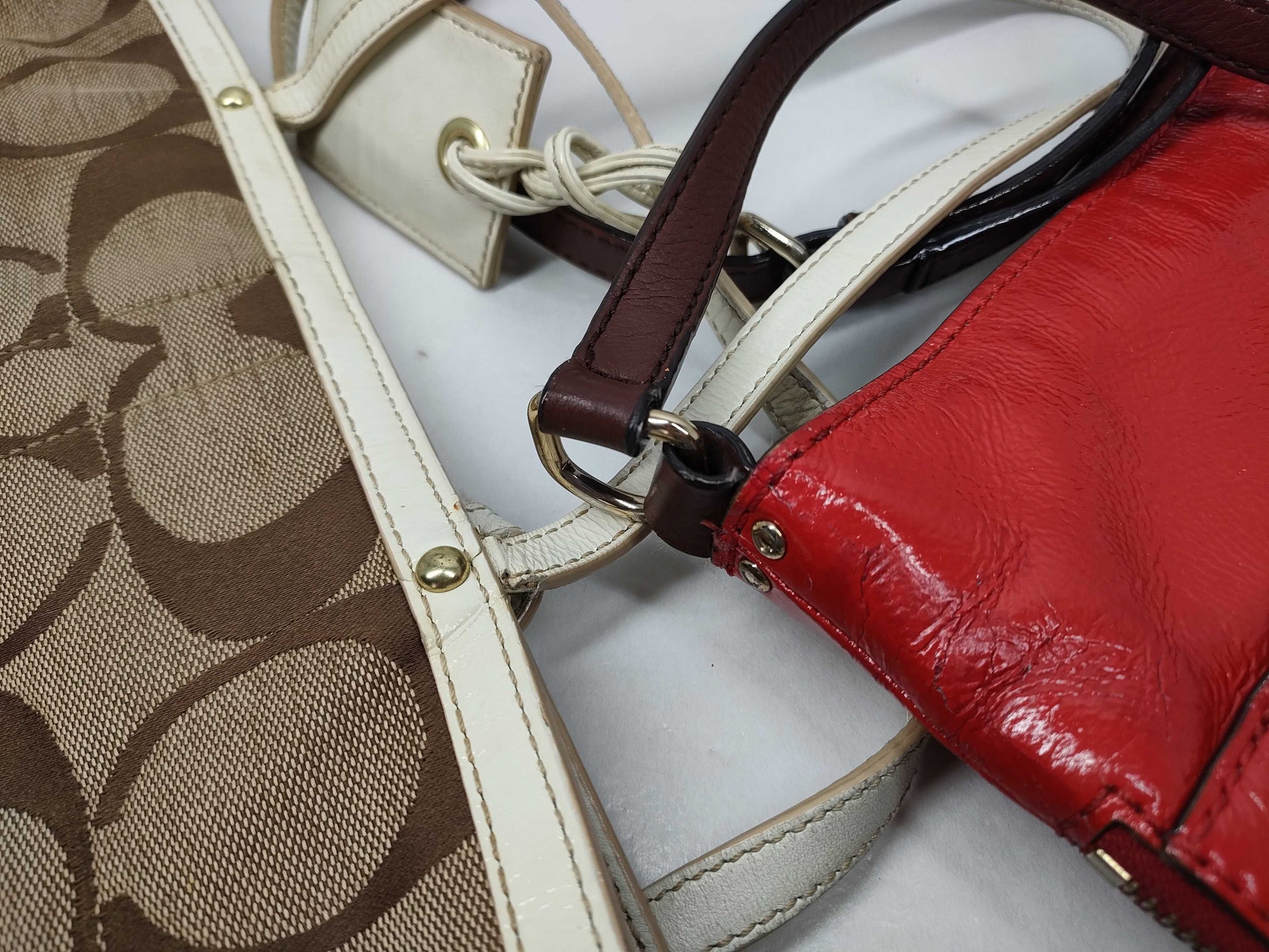 COACH Signature Kate Spade 4-Piece Shoulder Bag Set