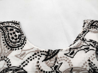 ISSEY MIYAKE me Paisley Print Tops Tops