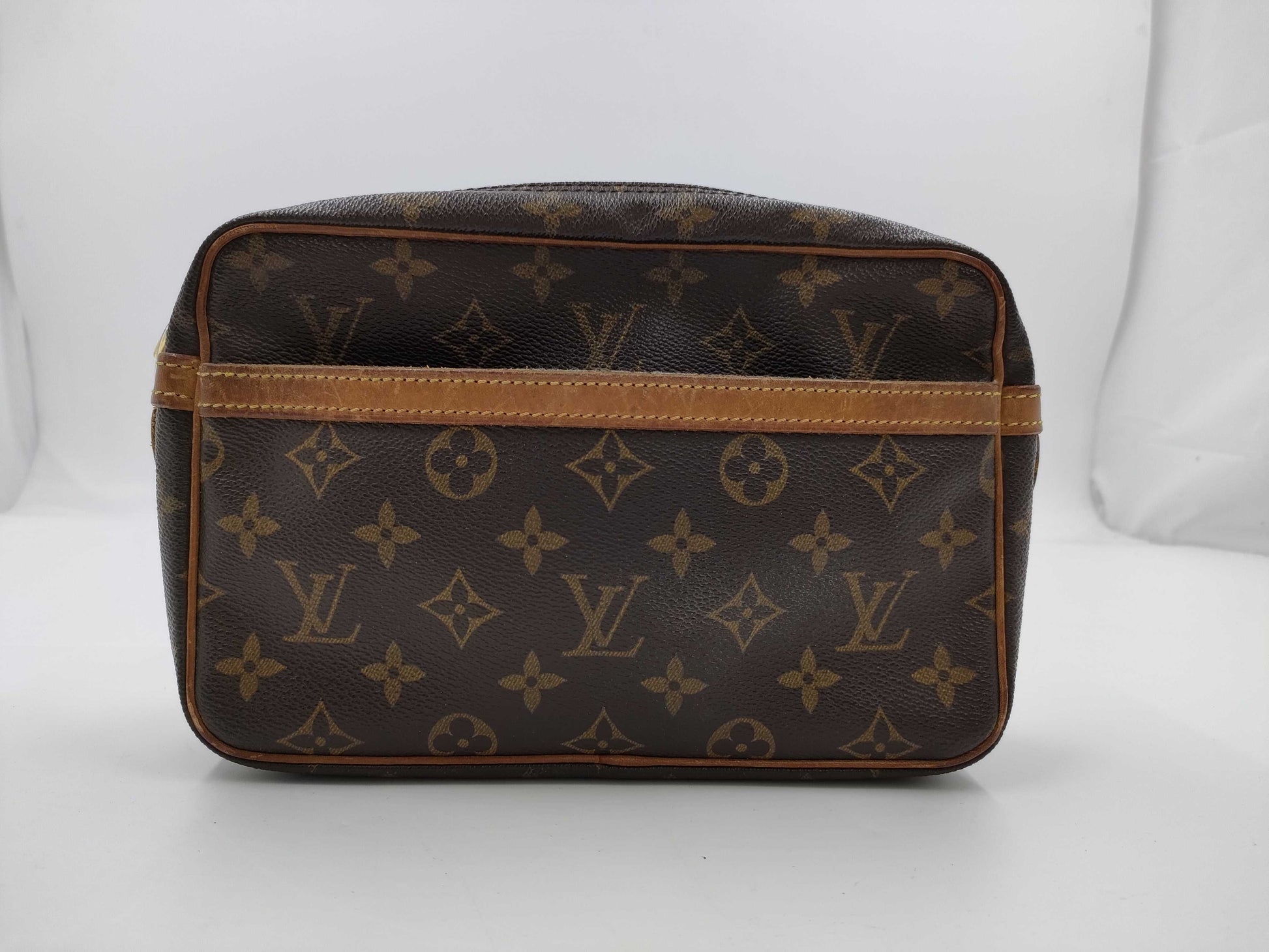 LOUIS VUITTON Monogram Compiegne Clutch Bag