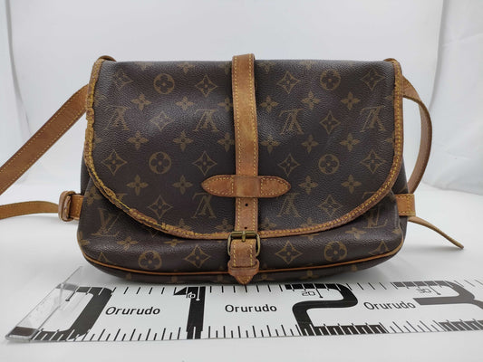 LOUIS VUITTON Monogram M42256 Saumur 30 Shoulder Bag