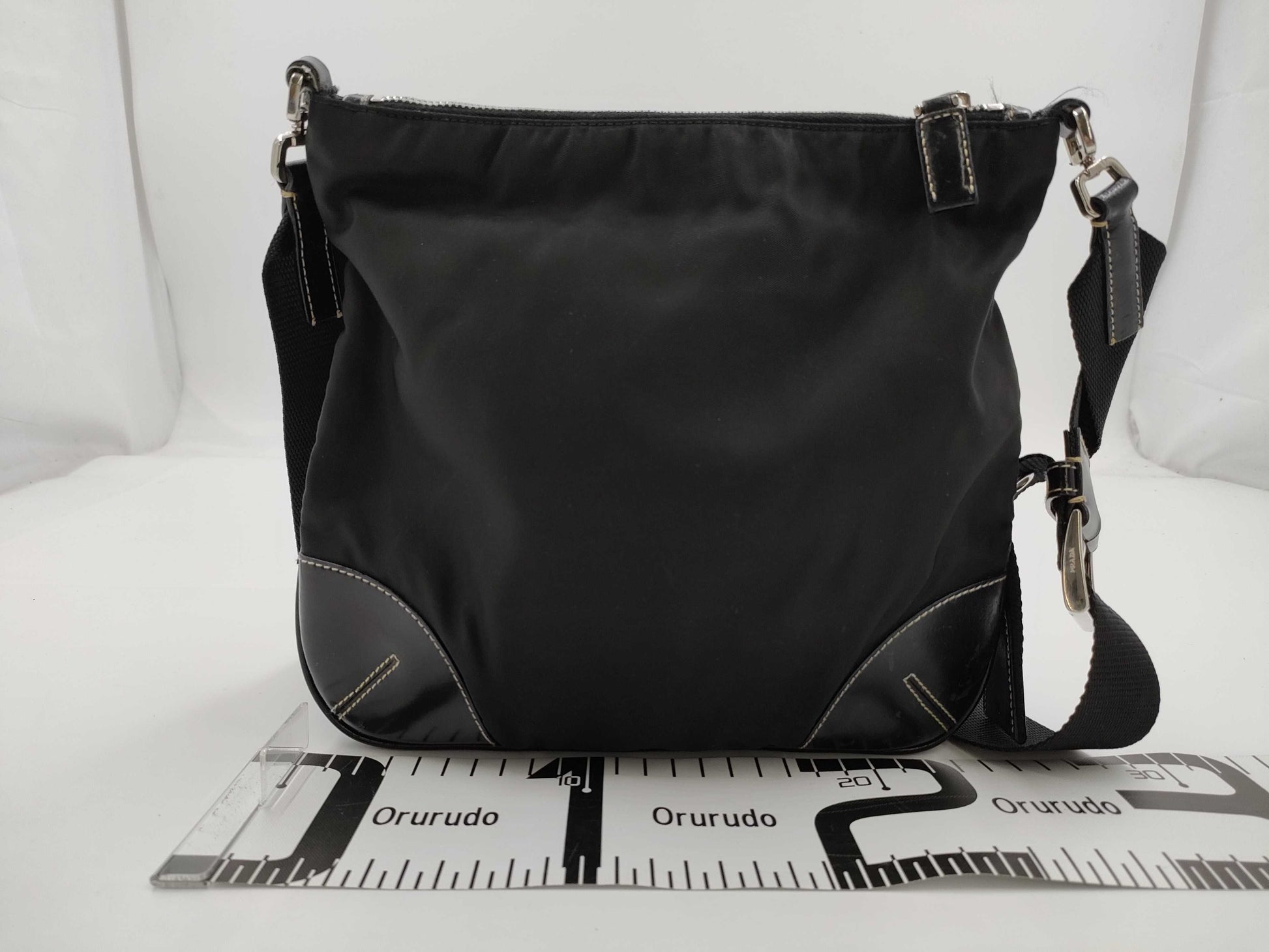 PRADA nylon shoulder bag