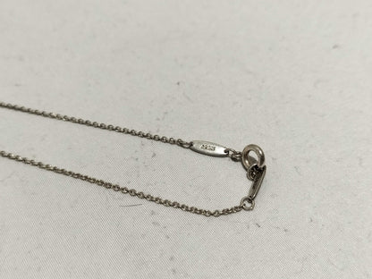 Tiffany & Co. Open Heart 925 Stamped Open Heart Necklace 2.2g Necklace