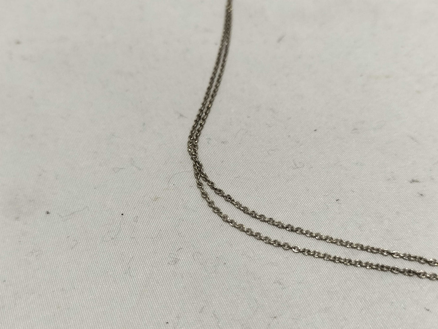 Tiffany & Co. Open Heart 925 Stamped Open Heart Necklace 2.2g Necklace