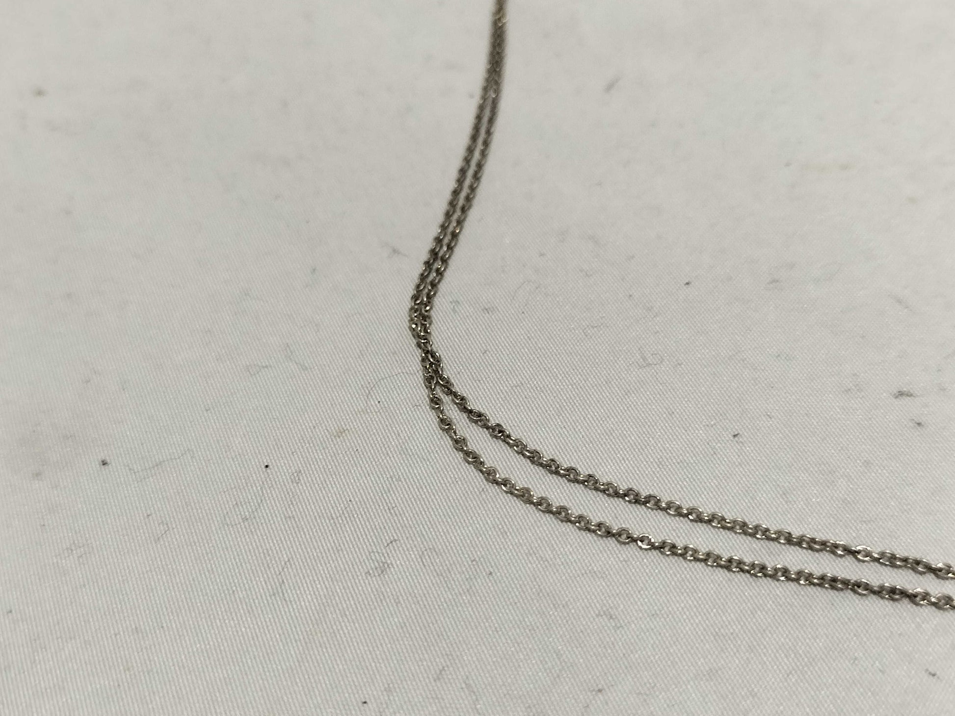 Tiffany & Co. Open Heart 925 Stamped Open Heart Necklace 2.2g Necklace