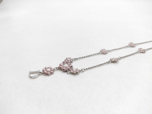 Dior Flower Motif Necklace Necklace