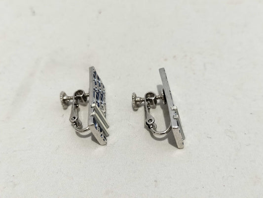 Dior Number Earrings