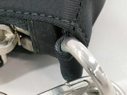 PRADA Nylon Shoulder Bag with Floral Print