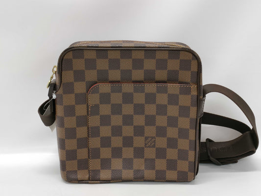 LOUIS VUITTON Damier N41442 Olaf PM Shoulder Bag