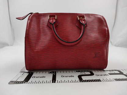 LOUIS VUITTON Epi Speedy 25 Handbag