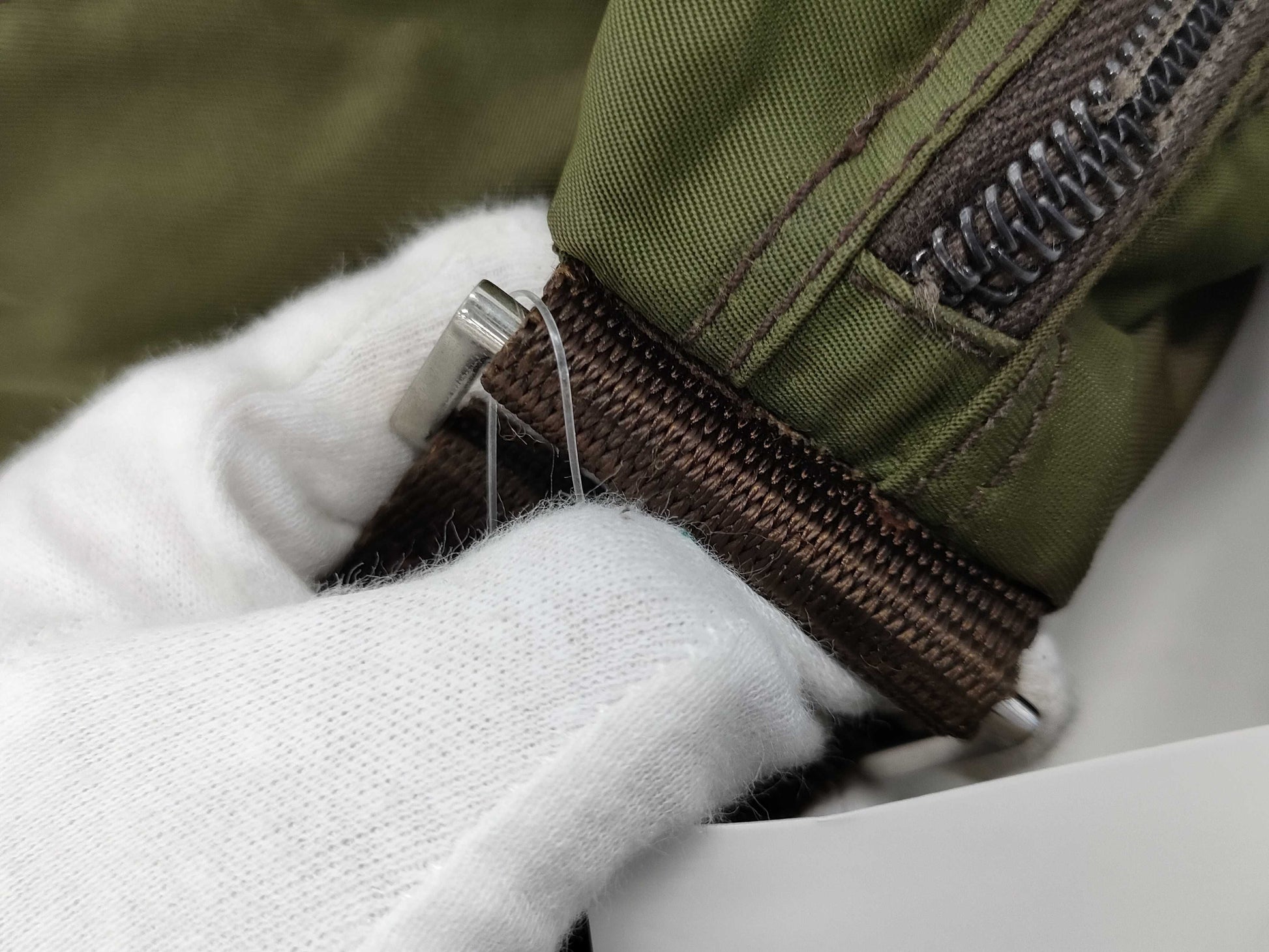 PRADA nylon shoulder bag