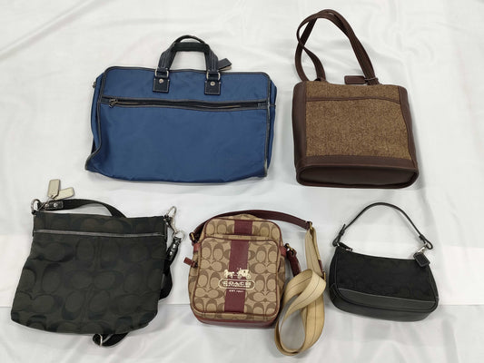 COACH Signature Shoulder Bags/Totes/Business Bags, etc. 5-Piece Set