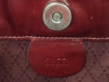 GUCCI 002 1817 0402 enamel / Burberry Nova handbag / Herve Chapelier nylon tote bag