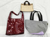 GUCCI 002 1817 0402 enamel / Burberry Nova handbag / Herve Chapelier nylon tote bag