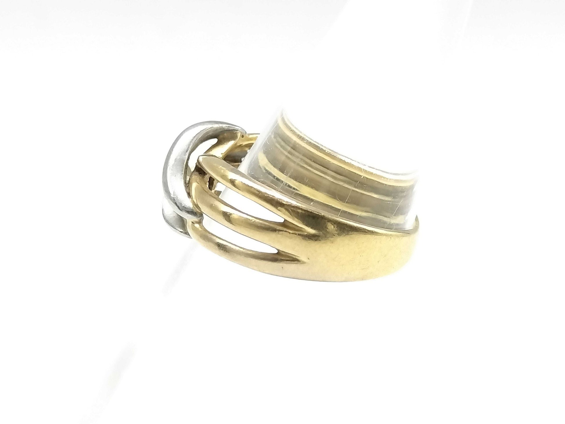 D0.08ct K18/Pt900 3.0g Ring 
