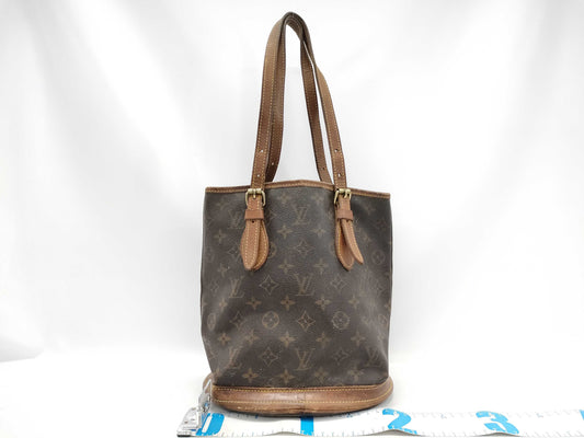 LOUIS VUITTON Monogram Bucket Tote Bag