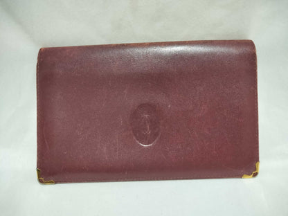 Cartier Must Must Line Bordeaux Long Wallet